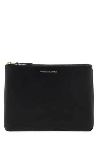 꼼데가르송 Black leather pouch / SA5100 BLACK