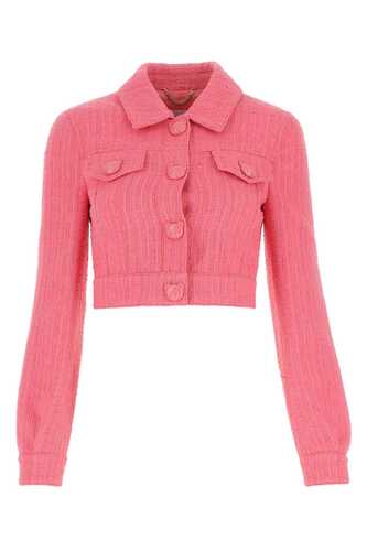 MOSCHINO Pink boucle jacket  / A05130517 0205