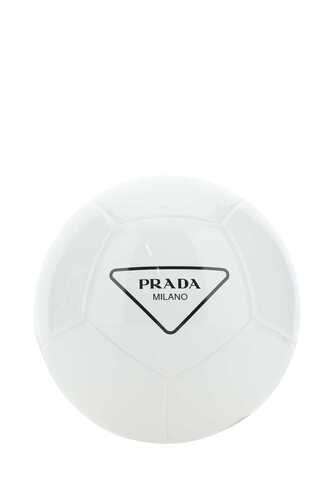 프라다 White rubber soccer ball / 2XD0142DTK F0009