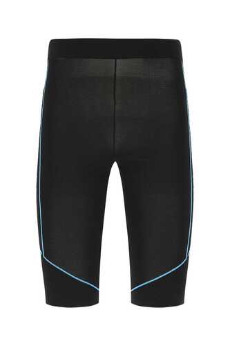 MCM Black viscose blend leggings  / MFPBAMM04 BK