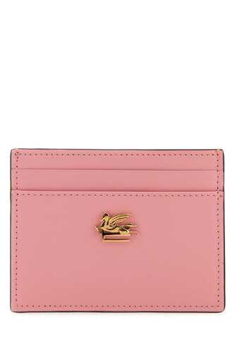 에트로 Pink leather cardholder  / 1H7692192 651