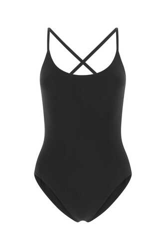 LIDO Black stretch lycra Uno swimsuit  / UNO BLACK