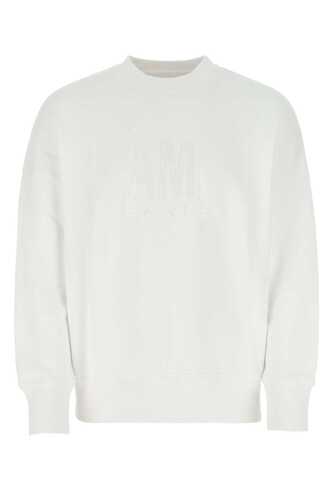 아미 White cotton sweatshirt  / USW003731 100