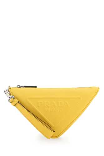 프라다 Yellow leather Triangle / 2NE0542FAD F0377