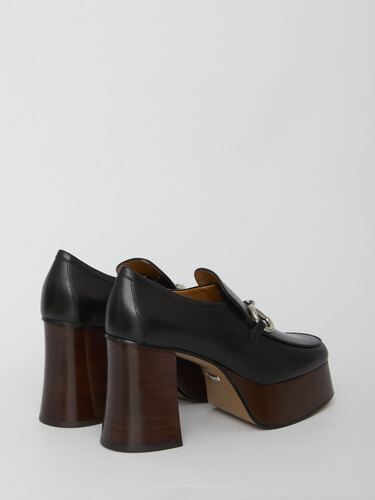 GUCCI Platform loafers with Horsebit 715138