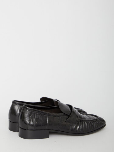 THE ROW Soft loafers in eel F1280