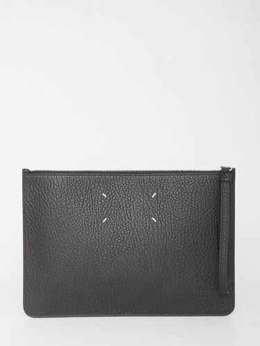 MAISON MARGIELA Black leather pouch SA2TT0002