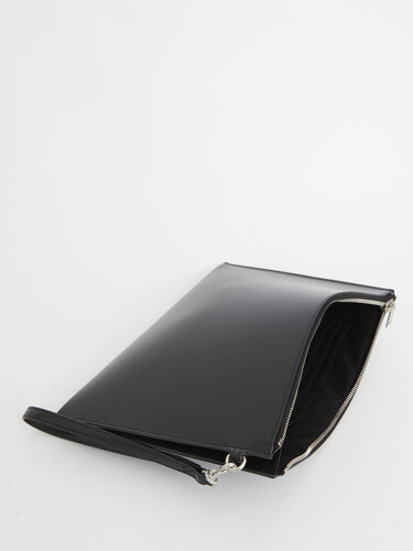 SAINT LAURENT Leather iPad holder 6676860SX0E