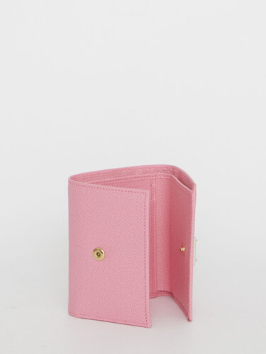 DOLCE&amp;GABBANA Pink leather wallet BI0770