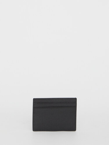 SAINT LAURENT Black leather cardholder 375946BTY0N