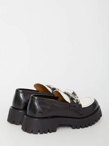GUCCI Loafers with Interlocking G chain 756401