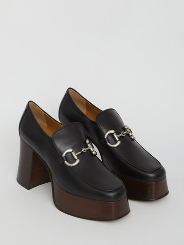 GUCCI Platform loafers with Horsebit 715138