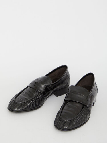 THE ROW Soft loafers in eel F1280