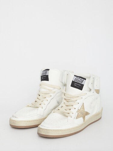 GOLDEN GOOSE Sky-Star leather sneakers GWF00230