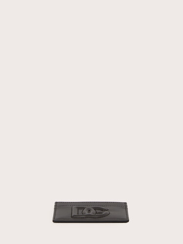 DOLCE&amp;GABBANA Black leather cardholder BI0330