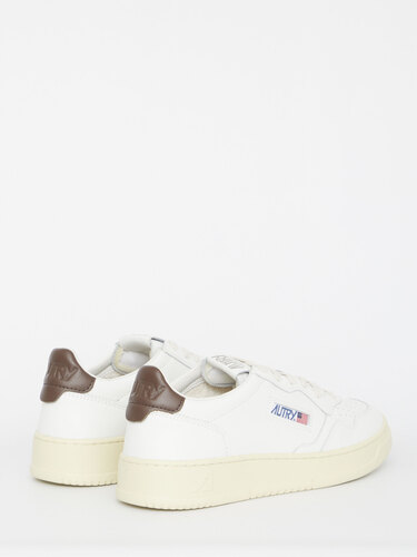 AUTRY Medalist white and brown sneakers AULM