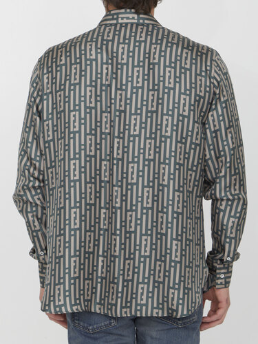 펜디 FF Stripes silk shirt FS1038