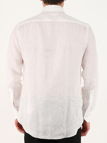 SALVATORE PICCOLO White linen shirt CA 206