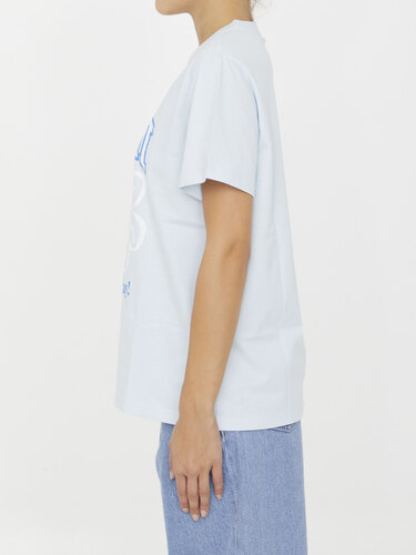 가니 Blue Flower t-shirt T3533