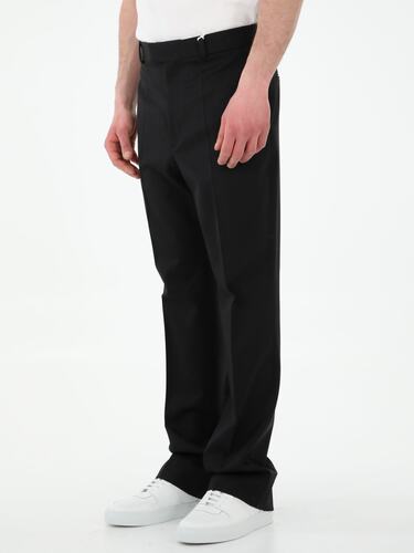 발렌티노가라바니 Black tailored trousers XV0RBI15804