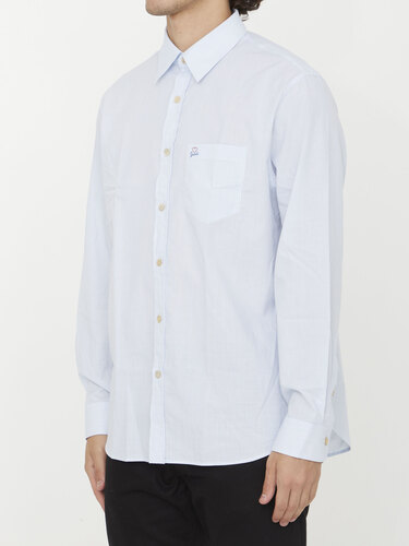구찌 Striped cotton shirt 751065