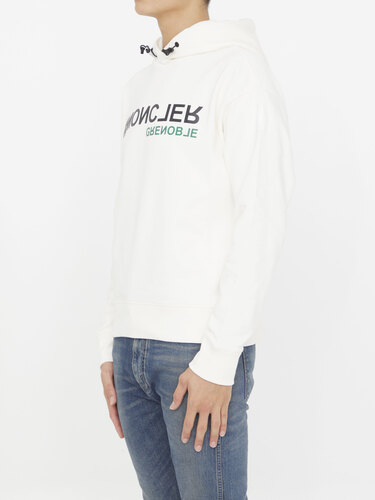 몽클레르 그레노블 Cotton hoodie with logo 8G00027