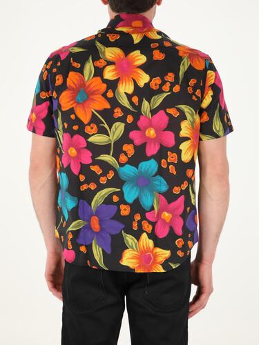 생로랑 Floral print shirt 688325Y2E94