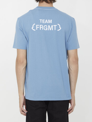 MONCLER X FRGMT Printed cotton t-shirt 8C00005