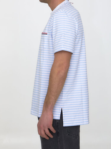 톰브라운 Striped jersey t-shirt MJS205A