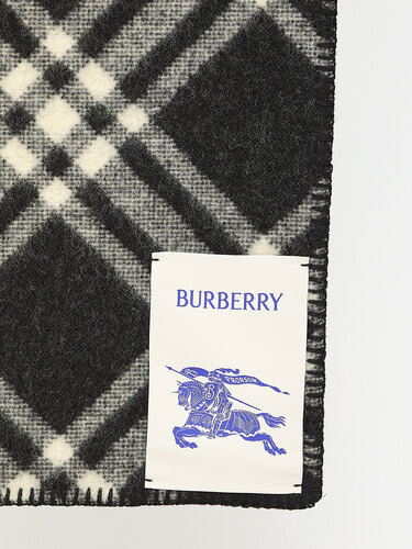 BURBERRY Check wool scarf 8079246