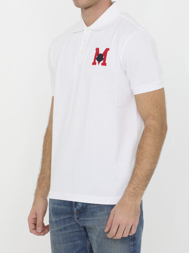 몽클레르 그레노블 Cotton polo shirt with logo 8A00008
