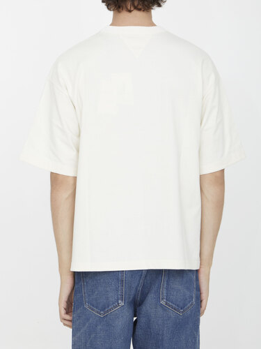보테가베네타 White cotton t-shirt 745093