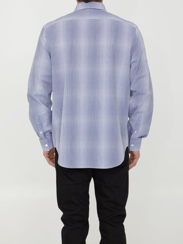 로에베 Faded Check shirt H526Y05WAL
