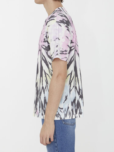 셀린느 Tie-dye cotton t-shirt 2X59G649V