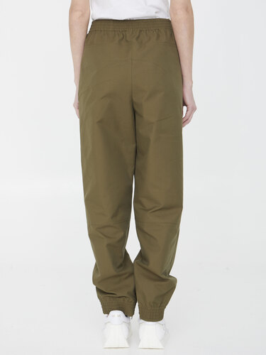 로에베 Cotton gabardine trousers S540Y04XE1