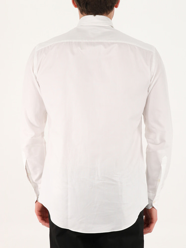 SALVATORE PICCOLO Popeline white shirt POPBC