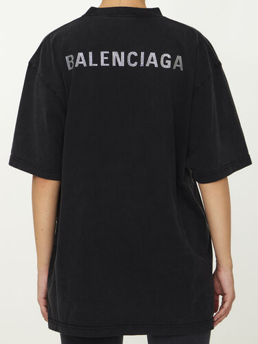 발렌시아가 Balenciaga Back Large Fit t-shirt 641655