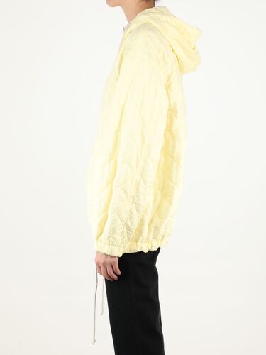 질산더 Yellow quilted jacket JPPU420777