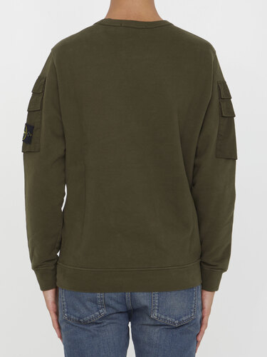 스톤아일랜드 Military cotton sweatshirt 791560577