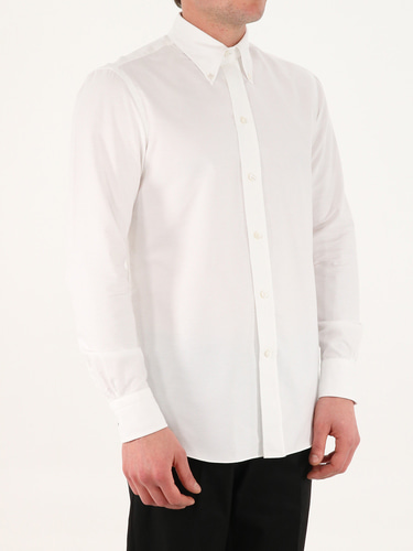 SALVATORE PICCOLO White cotton shirt OX-S 01
