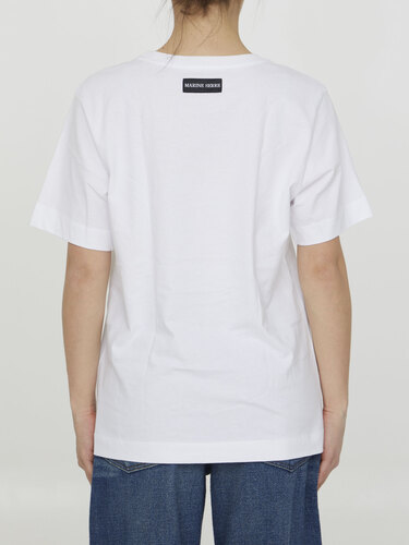 마린세르 Cotton t-shirt with logo T129SS23M.