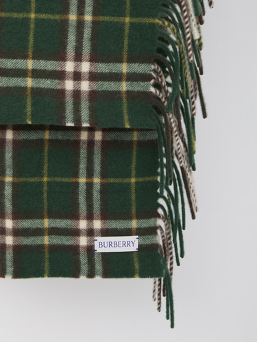 BURBERRY Cashmere Check scarf 8079993
