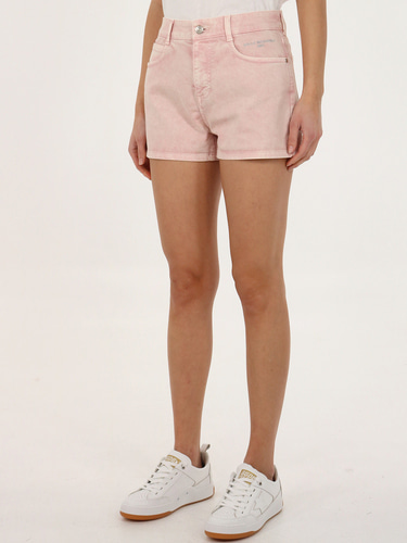 스텔라 매카트니 Embroidered pink shorts 604340SOH59