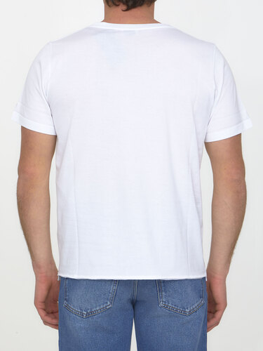 생로랑 Cotton t-shirt with logo 464572YB2DQ