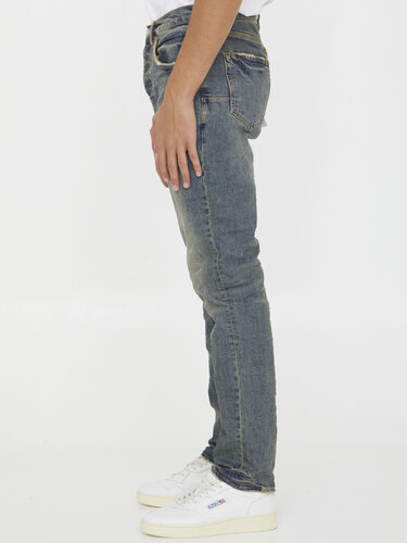 PURPLE BRAND Slim jeans in light-blue denim P005