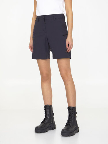 몽클레르 그레노블 Black nylon shorts 2B00001