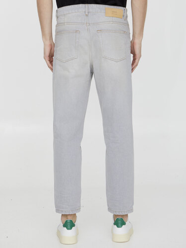 아미리 Grey denim jeans HTR103