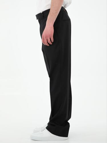 발렌티노가라바니 Black tailored trousers XV0RBI15804