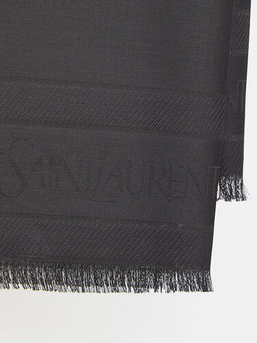 SAINT LAURENT Large square scarf 7600293YN86