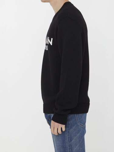 발망 Wool sweatshirt with logo BH1KD000KC88
